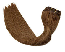 Load image into Gallery viewer, Remy Clip in Human Hair Extensions -15Inch 7pcs set Wig Store 
