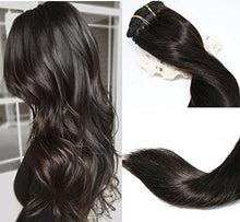 Load image into Gallery viewer, Remy Clip in Human Hair Extensions -15Inch 7pcs set Wig Store 
