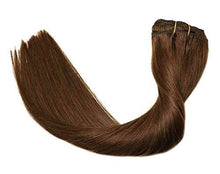 Load image into Gallery viewer, Remy Clip in Human Hair Extensions -15Inch 7pcs set Wig Store 
