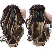 Load image into Gallery viewer, Clip in Jaw Ponytail Hairpiece Hair Extension Wig Store 
