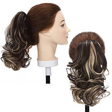 Load image into Gallery viewer, Clip in Jaw Ponytail Hairpiece Hair Extension Wig Store 
