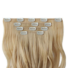Load image into Gallery viewer, Heat Friendly Clip on Hair Extensions Set Hair &amp; Beauty Canada 
