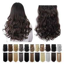 Load image into Gallery viewer, Heat Friendly Clip on Hair Extensions Set Hair &amp; Beauty Canada 
