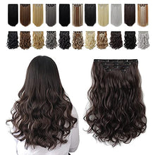Load image into Gallery viewer, Heat Friendly Clip on Hair Extensions Set Hair &amp; Beauty Canada 
