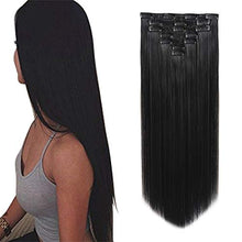 Load image into Gallery viewer, Heat Friendly Clip on Hair Extensions Set Hair &amp; Beauty Canada 
