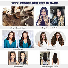 Load image into Gallery viewer, Heat Friendly Clip on Hair Extensions Set Hair &amp; Beauty Canada 
