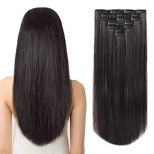 Load image into Gallery viewer, Heat Friendly Clip on Hair Extensions Set Hair &amp; Beauty Canada 
