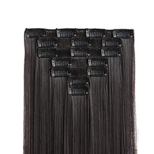 Load image into Gallery viewer, Heat Friendly Clip on Hair Extensions Set Hair &amp; Beauty Canada 
