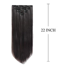 Load image into Gallery viewer, Heat Friendly Clip on Hair Extensions Set Hair &amp; Beauty Canada 
