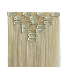 Load image into Gallery viewer, Heat Friendly Clip on Hair Extensions Set Hair &amp; Beauty Canada 
