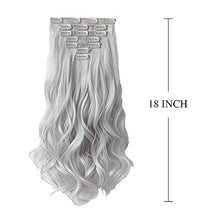 Load image into Gallery viewer, Heat Friendly Clip on Hair Extensions Set Hair &amp; Beauty Canada 
