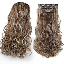 Load image into Gallery viewer, Heat Friendly Clip on Hair Extensions Set Hair &amp; Beauty Canada 
