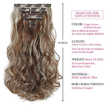 Load image into Gallery viewer, Heat Friendly Clip on Hair Extensions Set Hair &amp; Beauty Canada 
