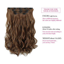 Load image into Gallery viewer, Heat Friendly Clip on Hair Extensions Set Hair &amp; Beauty Canada 
