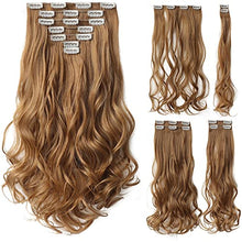 Load image into Gallery viewer, Heat Friendly Clip on Hair Extensions Set Hair &amp; Beauty Canada 
