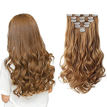 Load image into Gallery viewer, Heat Friendly Clip on Hair Extensions Set Hair &amp; Beauty Canada 
