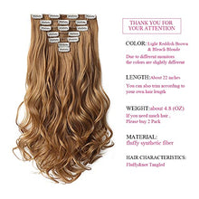 Load image into Gallery viewer, Heat Friendly Clip on Hair Extensions Set Hair &amp; Beauty Canada 
