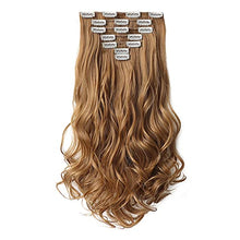 Load image into Gallery viewer, Heat Friendly Clip on Hair Extensions Set Hair &amp; Beauty Canada 
