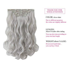 Load image into Gallery viewer, Heat Friendly Clip on Hair Extensions Set Hair &amp; Beauty Canada 
