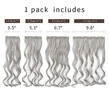 Load image into Gallery viewer, Heat Friendly Clip on Hair Extensions Set Hair &amp; Beauty Canada 
