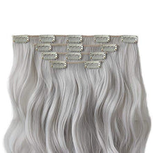 Load image into Gallery viewer, Heat Friendly Clip on Hair Extensions Set Hair &amp; Beauty Canada 

