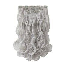 Load image into Gallery viewer, Heat Friendly Clip on Hair Extensions Set Hair &amp; Beauty Canada 
