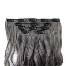 Load image into Gallery viewer, Heat Friendly Clip on Hair Extensions Set Hair &amp; Beauty Canada 
