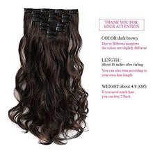 Load image into Gallery viewer, Heat Friendly Clip on Hair Extensions Set Hair &amp; Beauty Canada 

