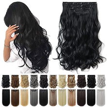 Load image into Gallery viewer, Heat Friendly Clip on Hair Extensions Set Hair &amp; Beauty Canada 
