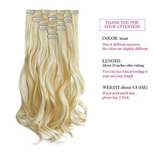 Load image into Gallery viewer, Heat Friendly Clip on Hair Extensions Set Hair &amp; Beauty Canada 
