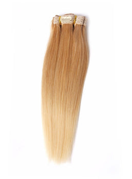 487C Clip-On 12" by WIPRO: Human Hair Extension WigUSA