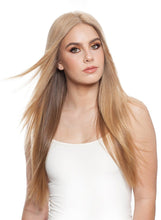 Load image into Gallery viewer, 301T F-Top Blend Hand Tied Human Hair Piece Topper 1&quot; WigUSA
