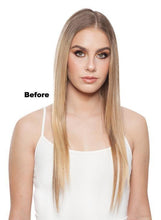 Load image into Gallery viewer, 301T F-Top Blend Hand Tied Human Hair Piece Topper 1&quot; WigUSA

