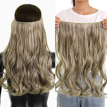Load image into Gallery viewer, Invisible Wire Heat Friendly Halo Hair Extension Wig Store
