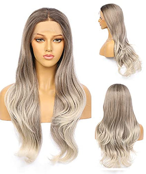 Lace Front Ash Blonde 22 inch Wig Wig Store