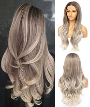 Load image into Gallery viewer, Lace Front Ash Blonde 22 inch Wig Wig Store
