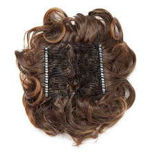 Load image into Gallery viewer, Messy Curly Bun with Combs Wig Store
