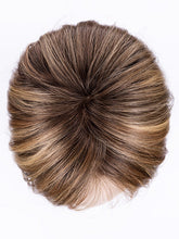 Load image into Gallery viewer, LIGHT BERNSTEIN ROOTED 12.26.27 | Lightest Brown, Light Golden Blonde, and Dark Strawberry Blonde Blend with Shaded Roots
