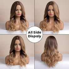Load image into Gallery viewer, Ombre Blonde Wavy Synthetic Wig Wig Store
