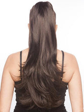 Load image into Gallery viewer, Provocative Reversible Claw Clip Drawstring Hairpiece Easi Hair
