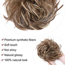 Load image into Gallery viewer, Premium Fibre Synthetic Messy Hair Bun Wig Store
