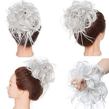 Load image into Gallery viewer, Premium Fibre Synthetic Messy Hair Bun Wig Store
