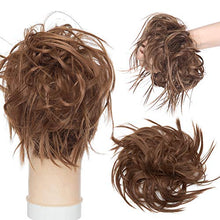 Load image into Gallery viewer, Premium Fibre Synthetic Messy Hair Bun Wig Store
