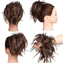 Load image into Gallery viewer, Premium Fibre Synthetic Messy Hair Bun Wig Store
