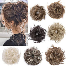 Load image into Gallery viewer, Premium Fibre Synthetic Messy Hair Bun Wig Store
