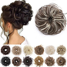 Load image into Gallery viewer, Premium Fibre Synthetic Messy Hair Bun Wig Store
