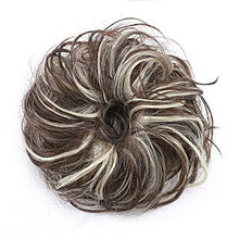 Load image into Gallery viewer, Premium Fibre Synthetic Messy Hair Bun Wig Store
