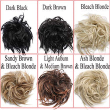 Load image into Gallery viewer, Premium Fibre Synthetic Messy Hair Bun Wig Store
