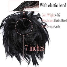 Load image into Gallery viewer, Premium Fibre Synthetic Messy Hair Bun Wig Store
