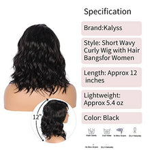 Load image into Gallery viewer, Premium Heat Resistant Wavy Synthetic Wig with Side Part Wig Store
